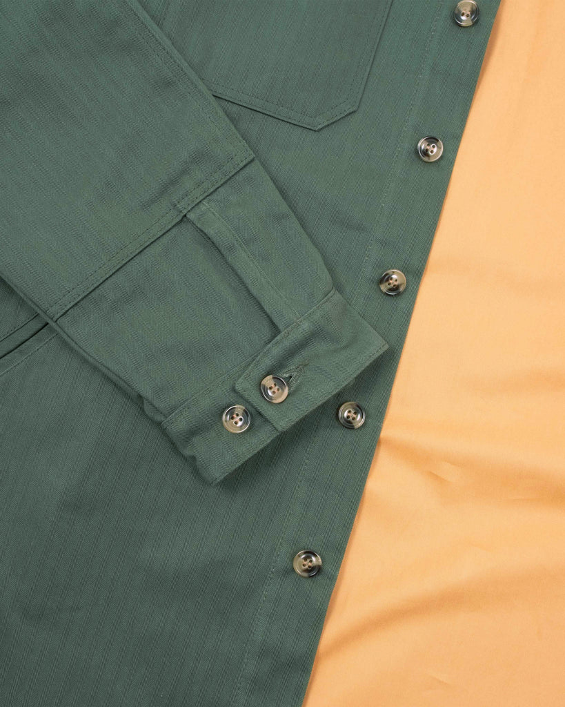 Crissman Overshirt -  Waxed Cotton Spruce