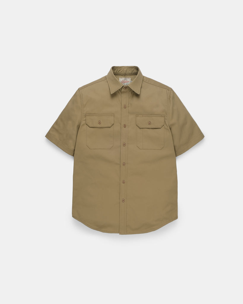 Short Sleeve Drover Shirt - Alvord Khaki