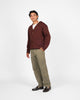 Slouchy Cardigan - Fig - View 3