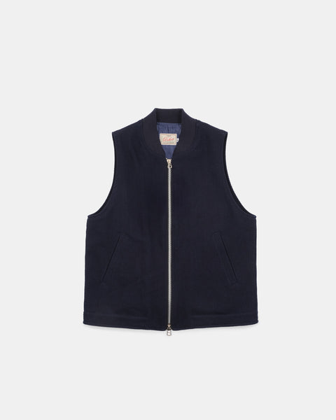 Flight Vest - Indigo Sashi-Ori – Dehen 1920