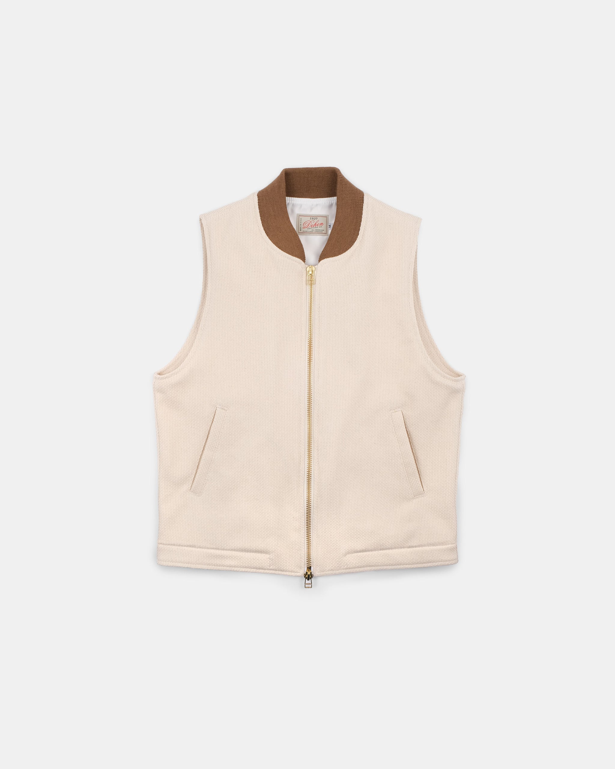 Flight Vest - Natural Sashi-Ori – Dehen 1920