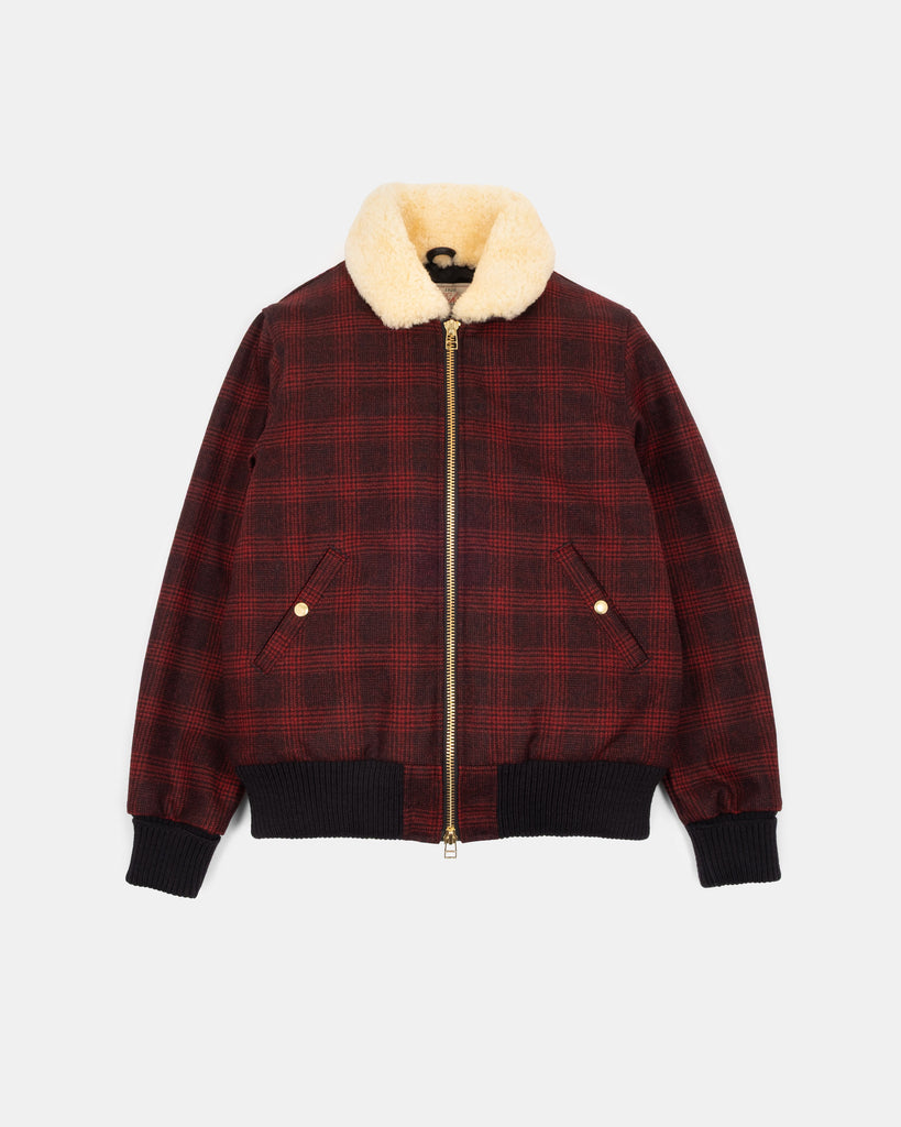 Heavy Duty Flyer's Club Jacket - Canyon Plaid / Gold