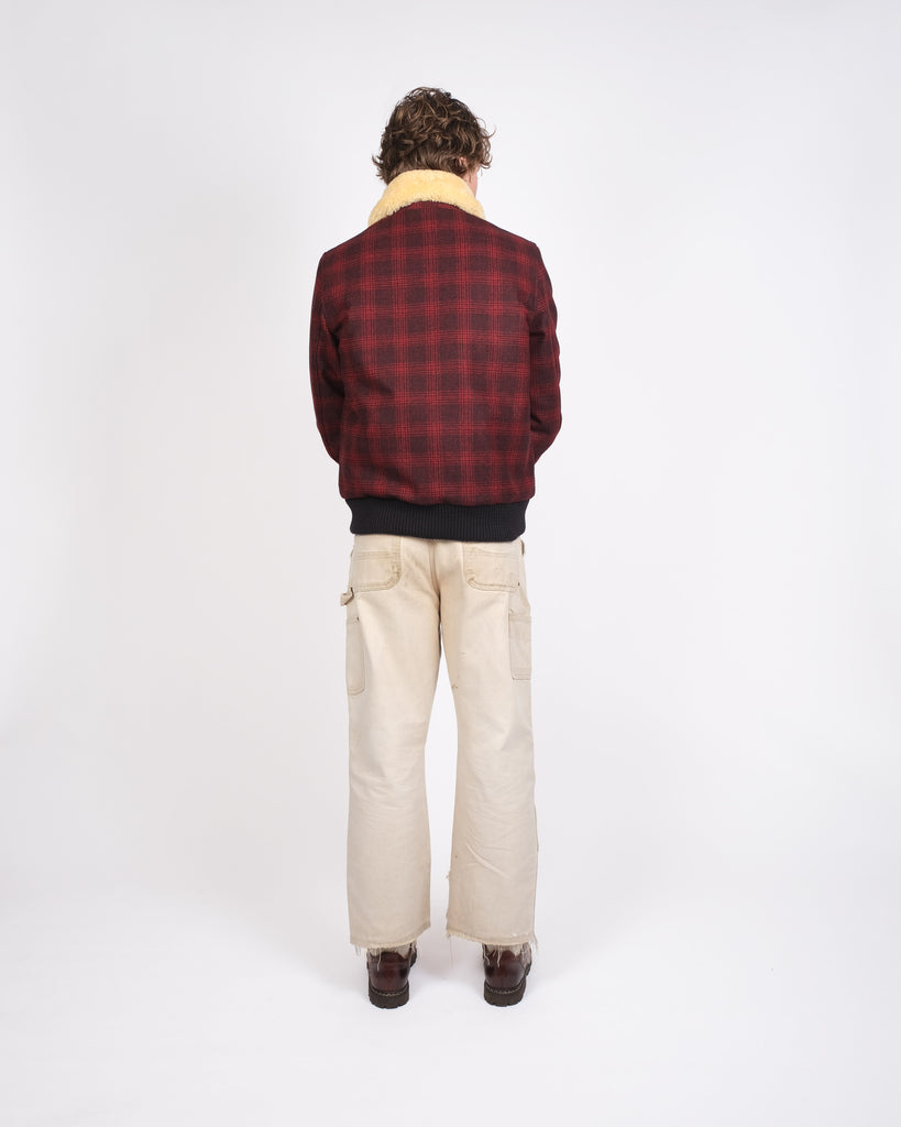 Heavy Duty Flyer's Club Jacket - Canyon Plaid / Gold