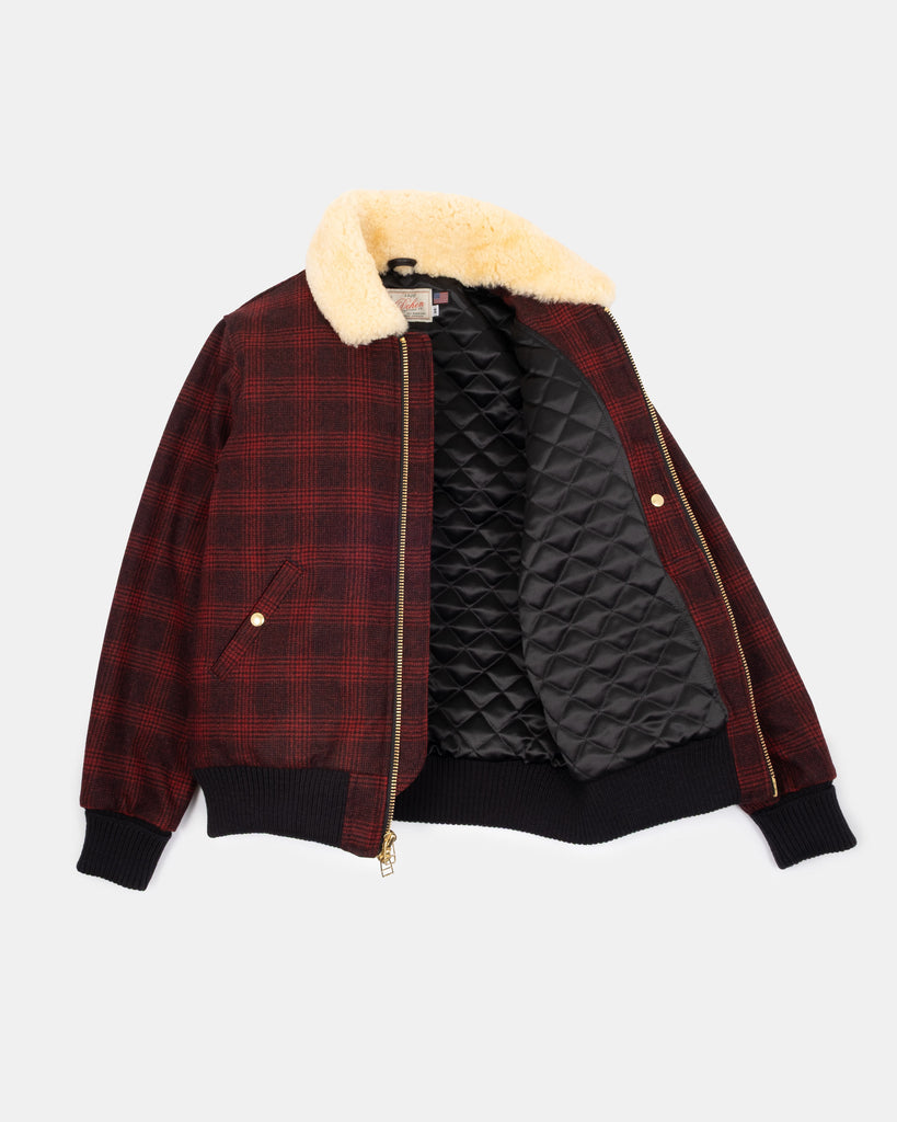 Heavy Duty Flyer's Club Jacket - Canyon Plaid / Gold