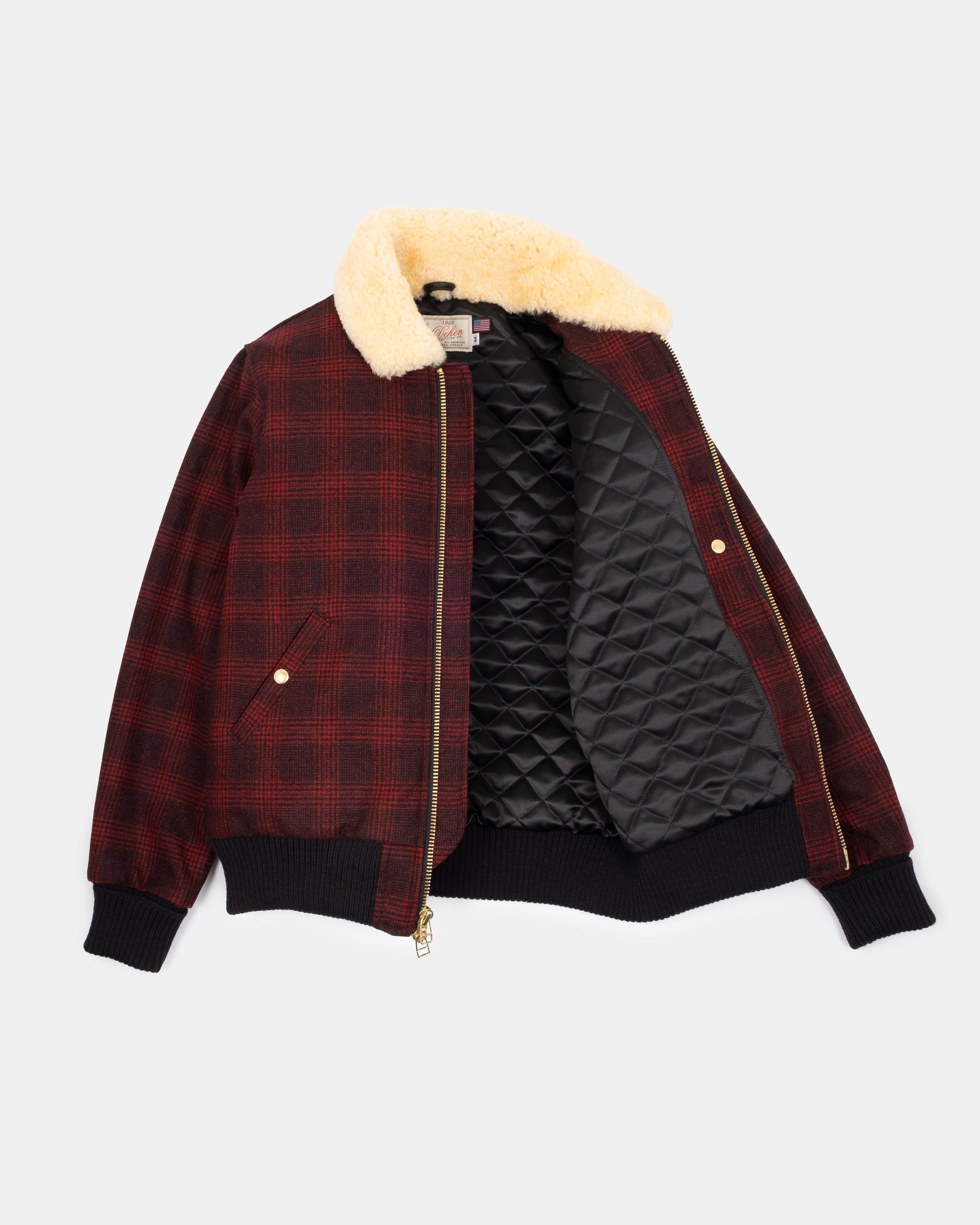 Heavy Duty Flyer's Club Jacket - Canyon Plaid / Gold – Dehen 1920