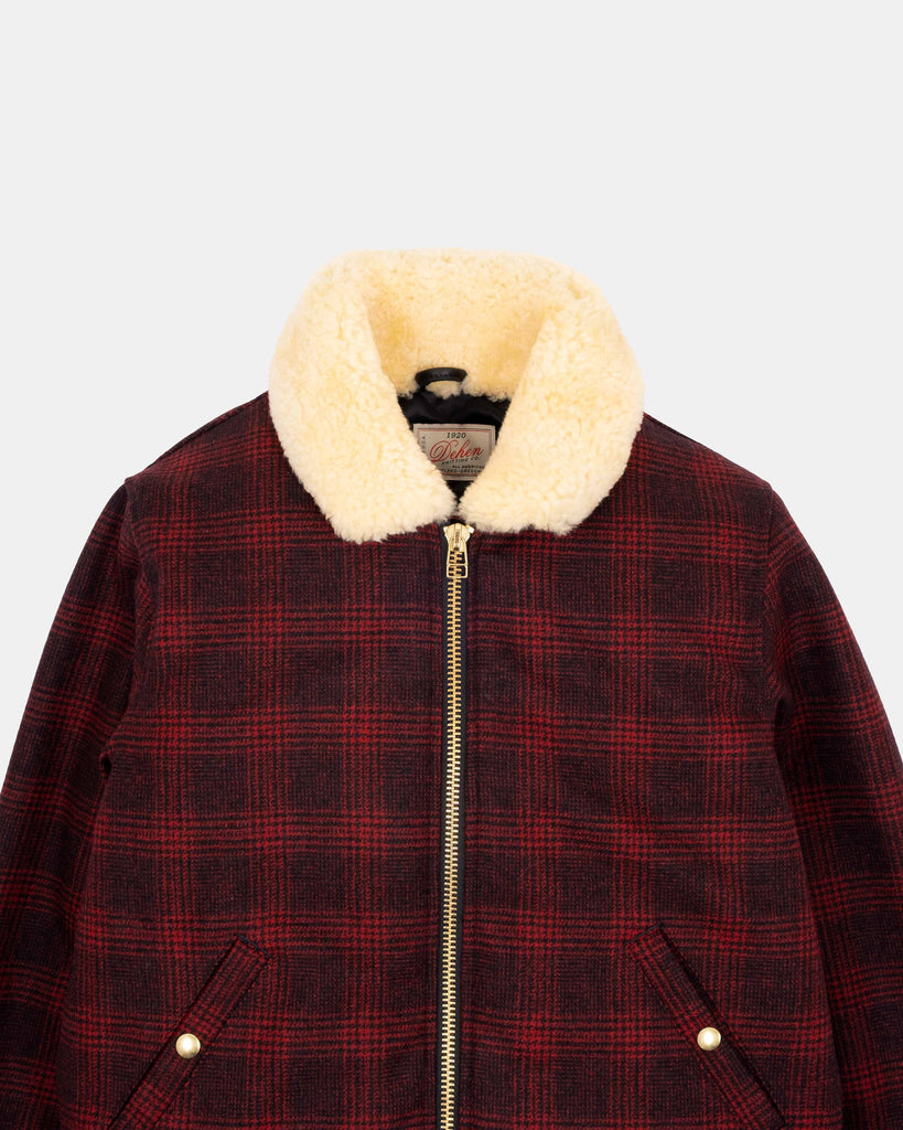 Heavy Duty Flyer's Club Jacket - Canyon Plaid / Gold