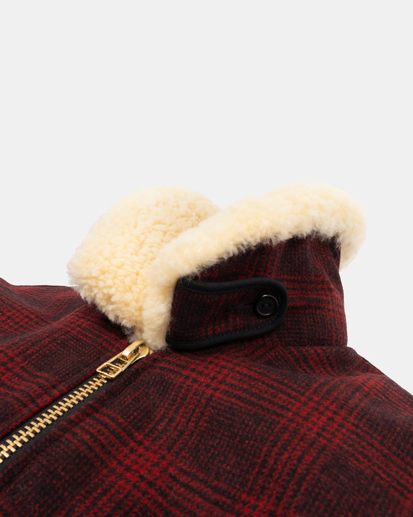 Heavy Duty Flyer's Club Jacket - Canyon Plaid / Gold