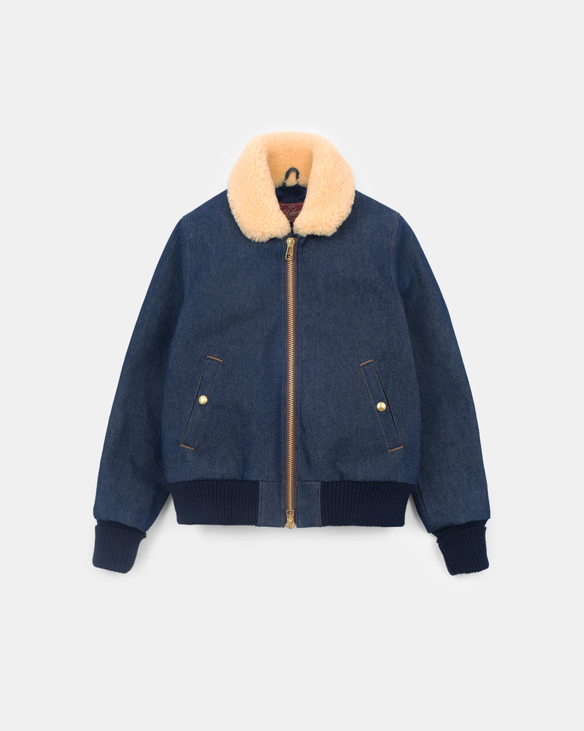 Women's Flyer's Club Jacket - Lasso Denim