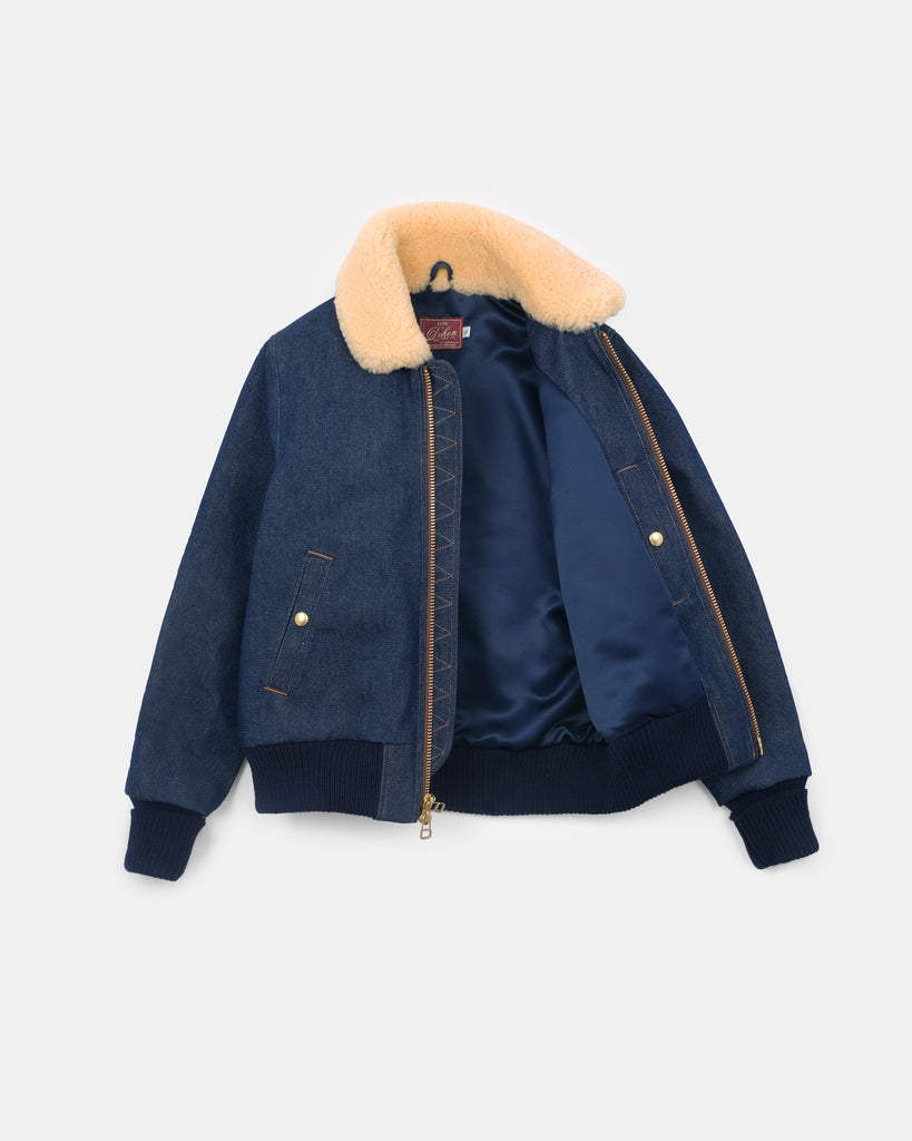 Women's Flyer's Club Jacket - Lasso Denim