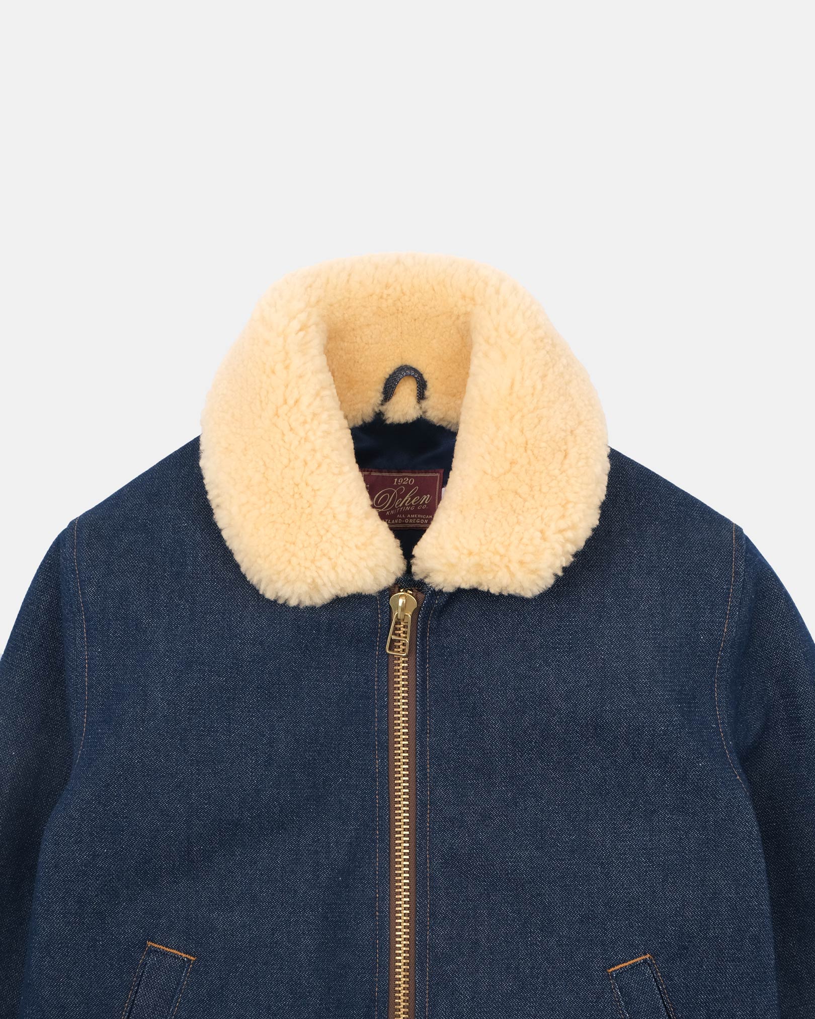 Women's Flyer's Club Jacket - Lasso Denim – Dehen 1920