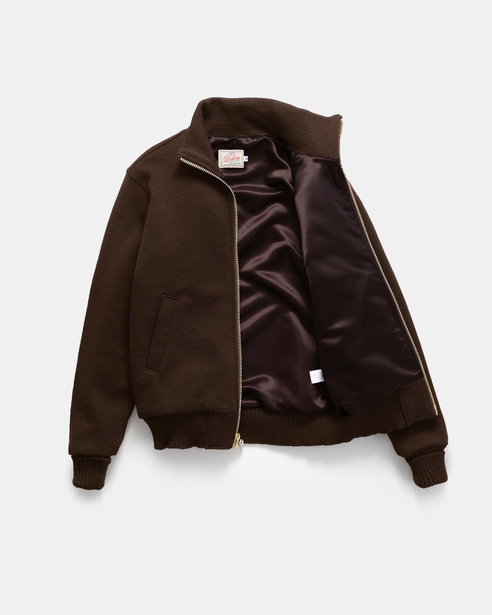 Full-Throttle Moto-Sweater - Brown – Dehen 1920