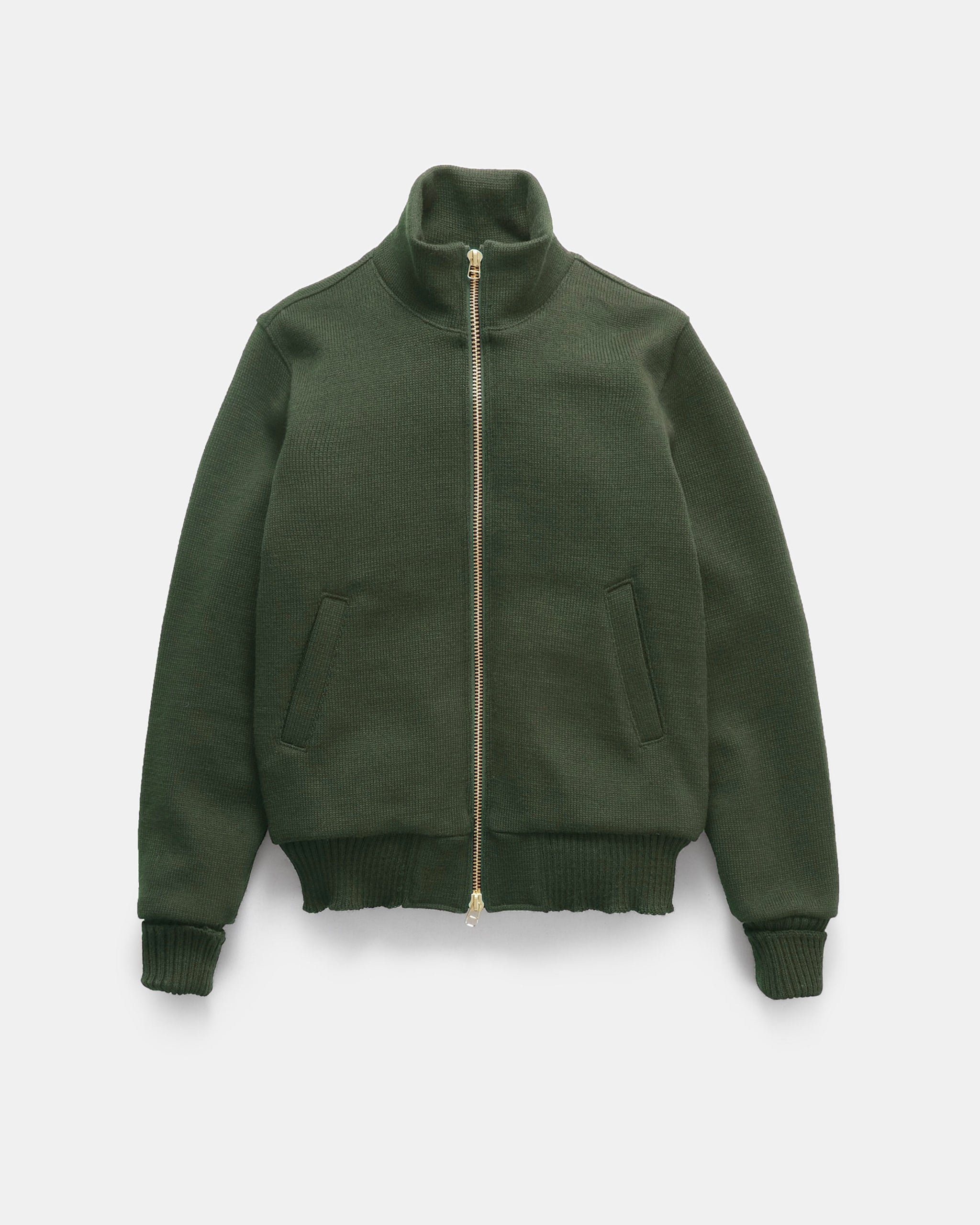 Full-Throttle Moto-Sweater - Spruce – Dehen 1920