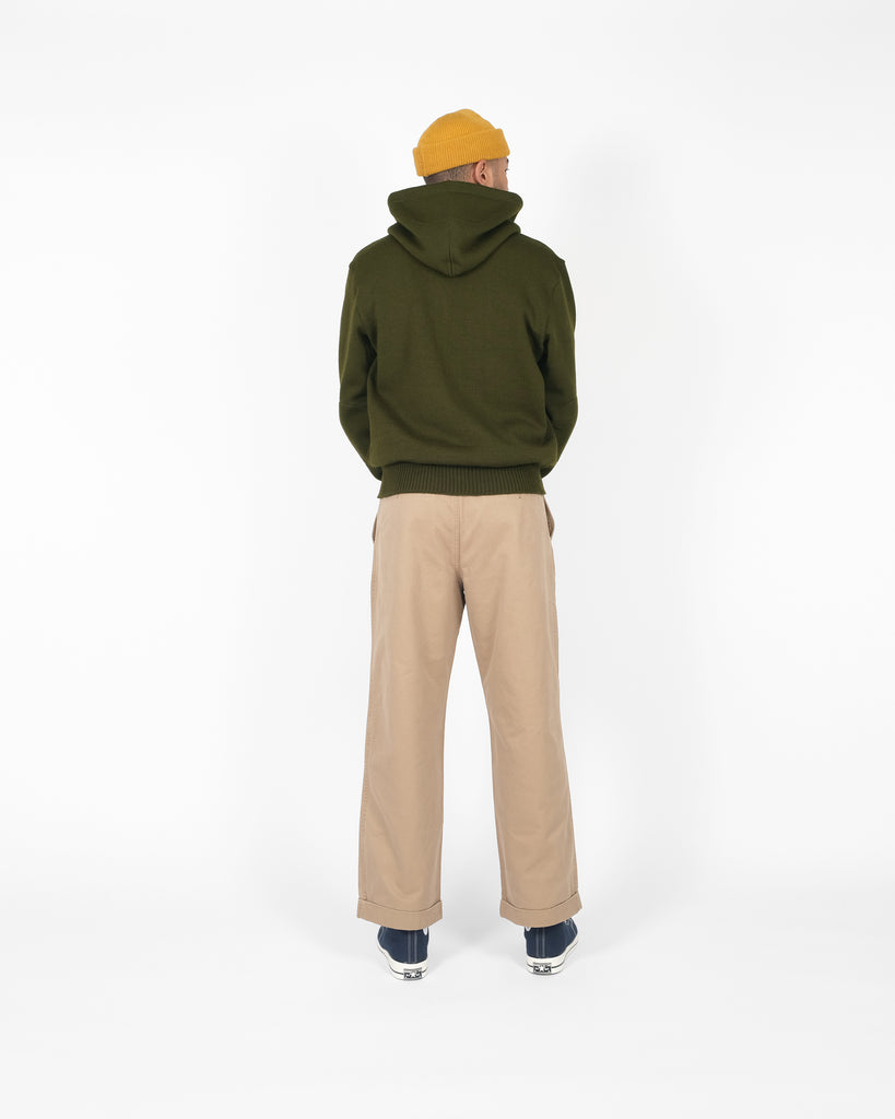Full-Throttle Moto-Hoodie - Loden