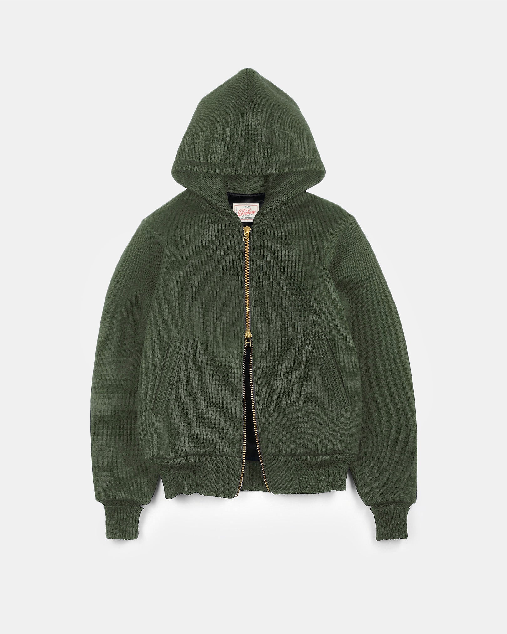 Full-Throttle Moto-Hoodie - Spruce