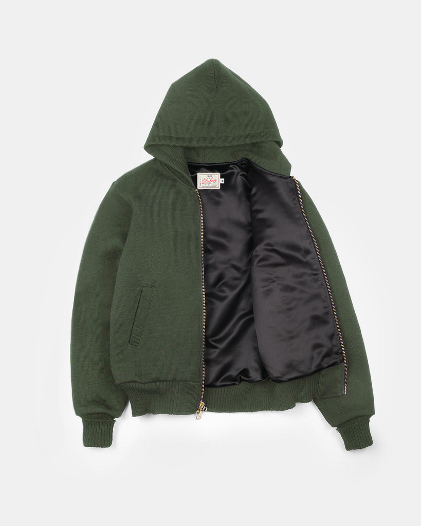 Full-Throttle Moto-Hoodie - Spruce