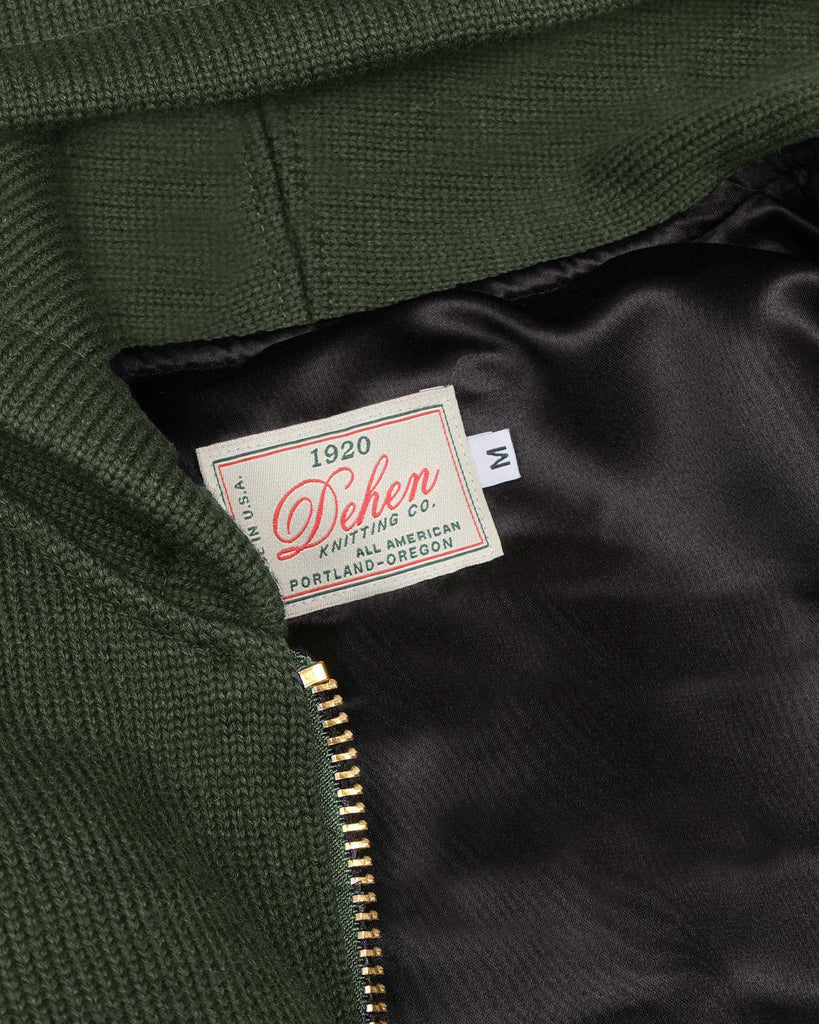 Full-Throttle Moto-Hoodie - Spruce