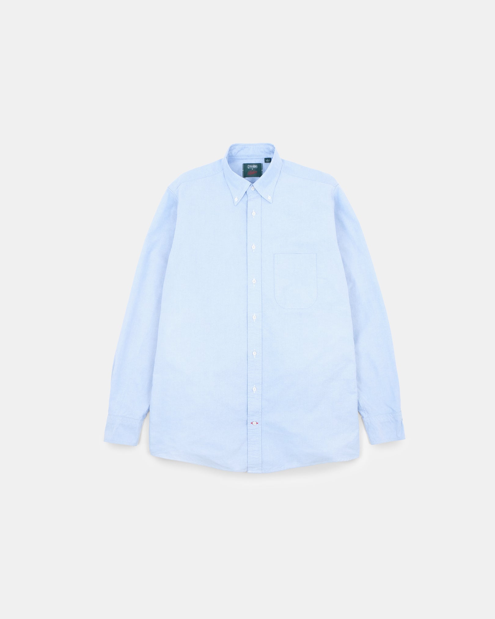 gitman dress shirts Blue and Cranberry Stripe Spread Collar Dress Shirt