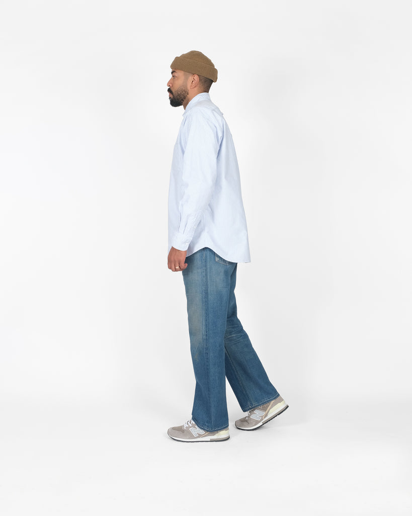 Dehen x Gitman Oxford - Blue Stripe