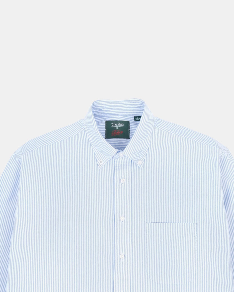 Dehen x Gitman Oxford - Blue Stripe