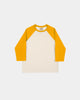 Heavy Duty Baseball Tee - 2-Tone Natural & Gold - View 1