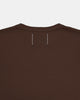 Heavy Duty Long Sleeve Tee - Single Pocket - Brown - View 7