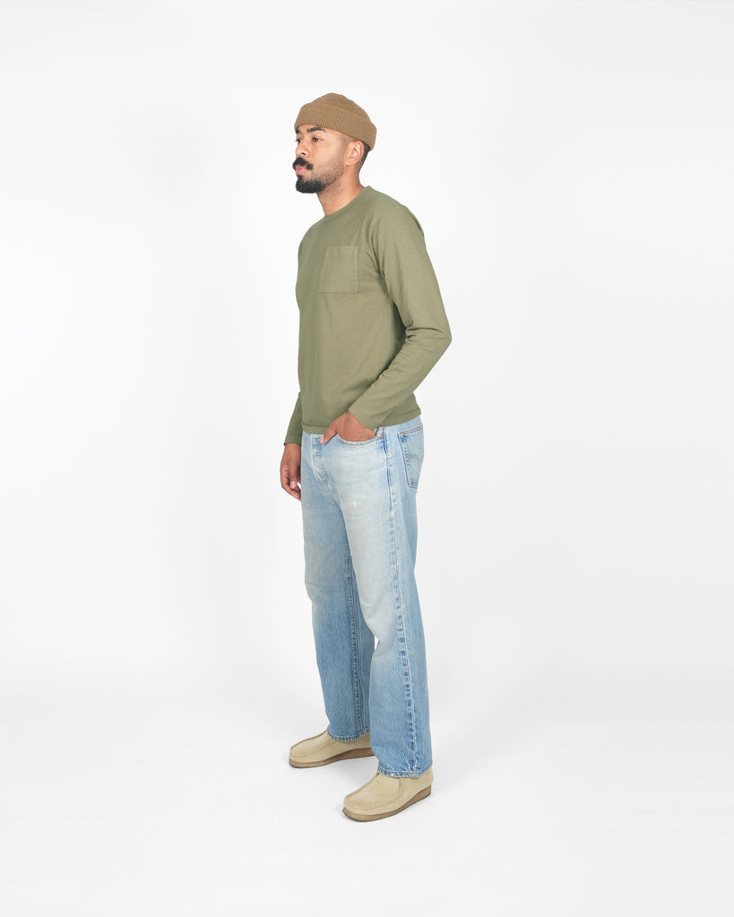 Heavy Duty Long Sleeve Tee - Einzelne Tasche