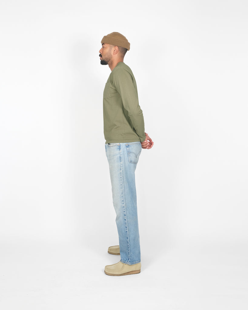 Heavy Duty Long Sleeve Tee - Einzelne Tasche
