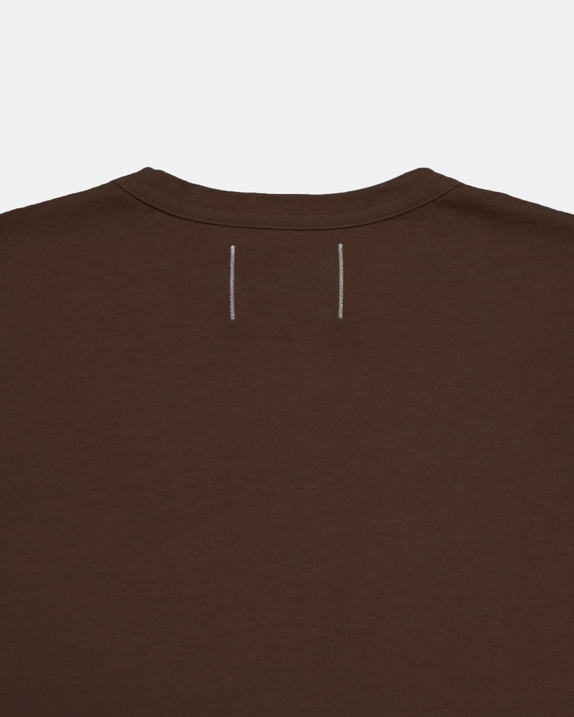 Heavy Duty Tee - Single Pocket - Brown