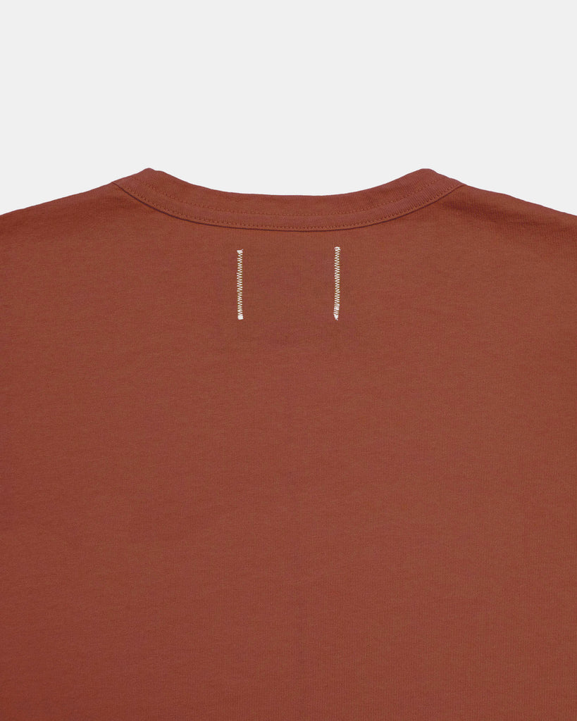 Heavy Duty Tee - Single Pocket - Burnt Orange