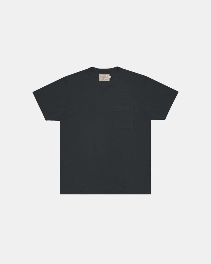 Heavy Duty Tee - Single Pocket - Dark Charcoal