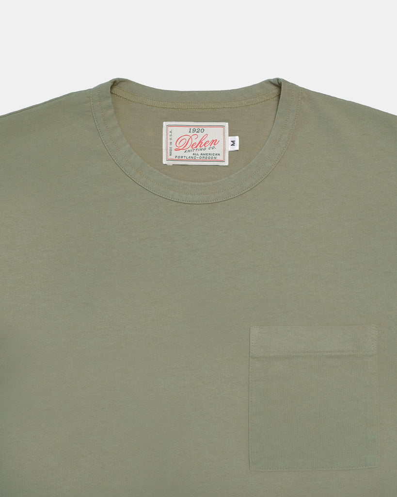 Heavy Duty Tee - Single Pocket - Fatigue