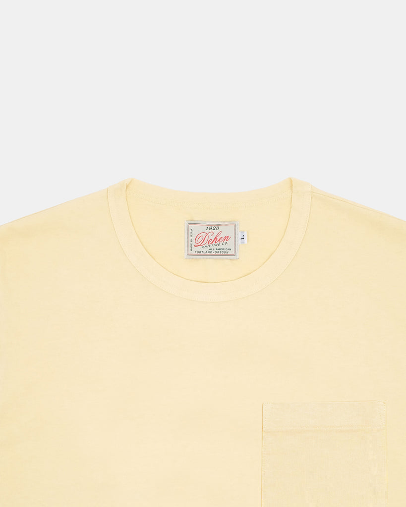 Heavy Duty Tee - Single Pocket - Lemon