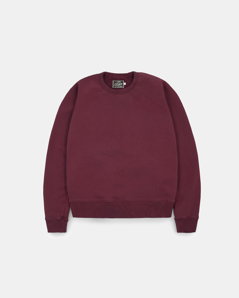 Heavy Duty Crew - Burgundy