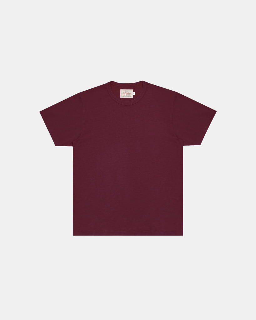 Heavy Duty Tee - Burgundy