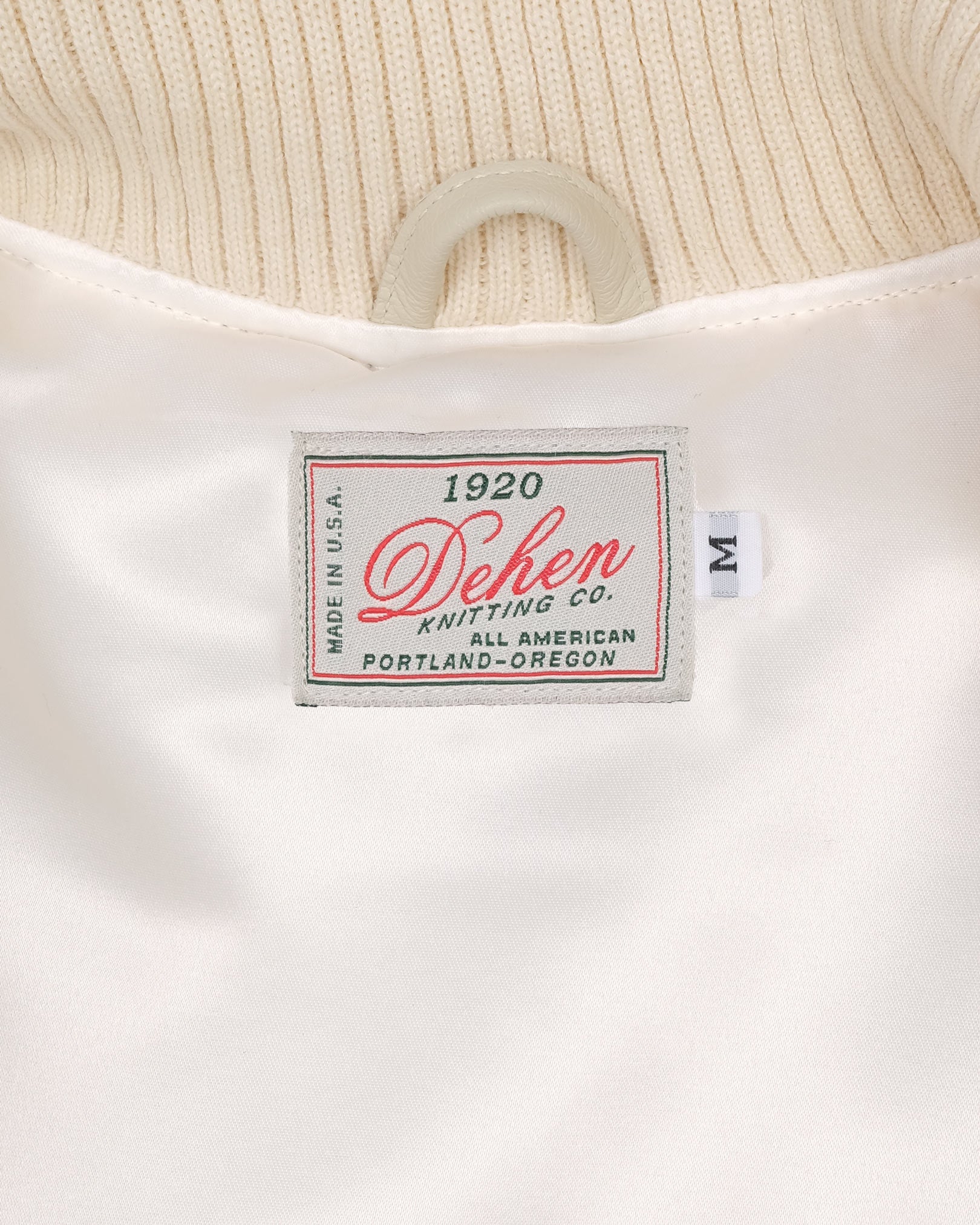 Knit Club Jacket - Off White – Dehen 1920