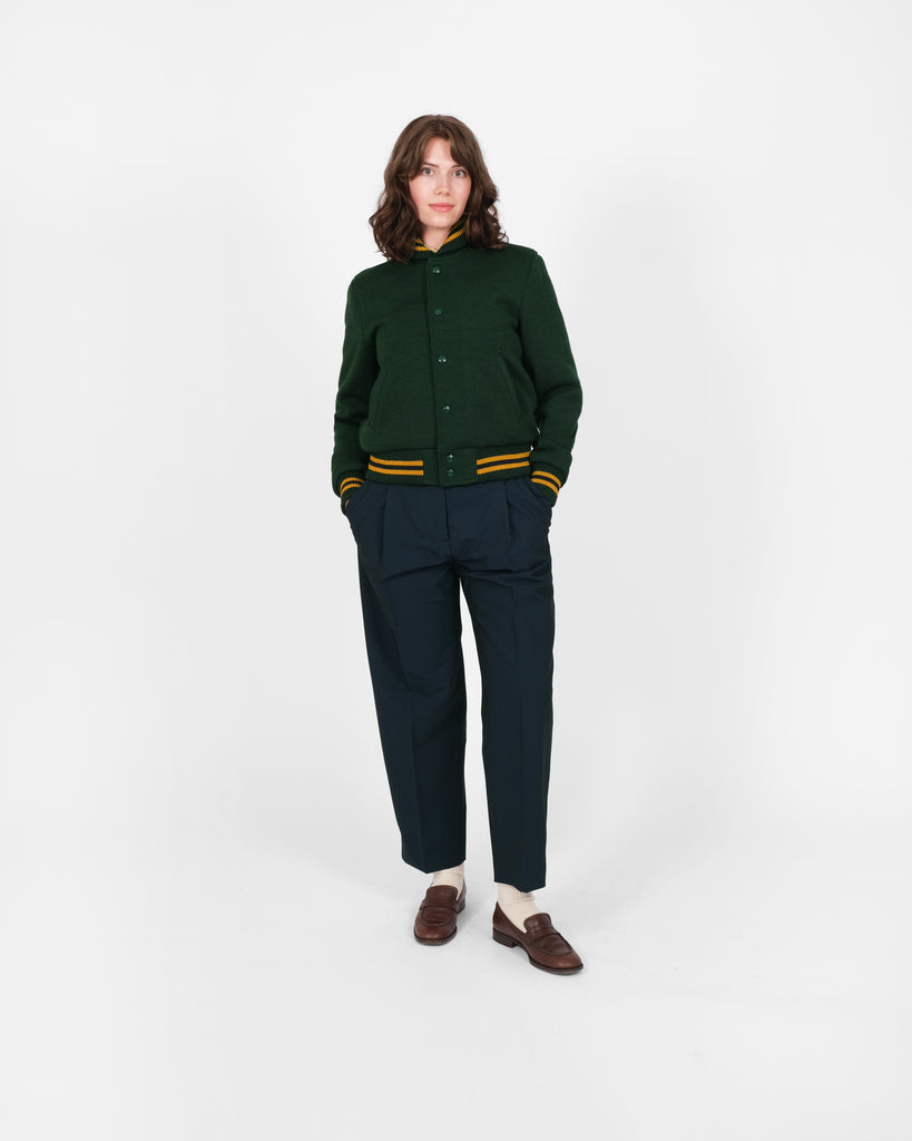 Women's Knit Club Jacket - Pine