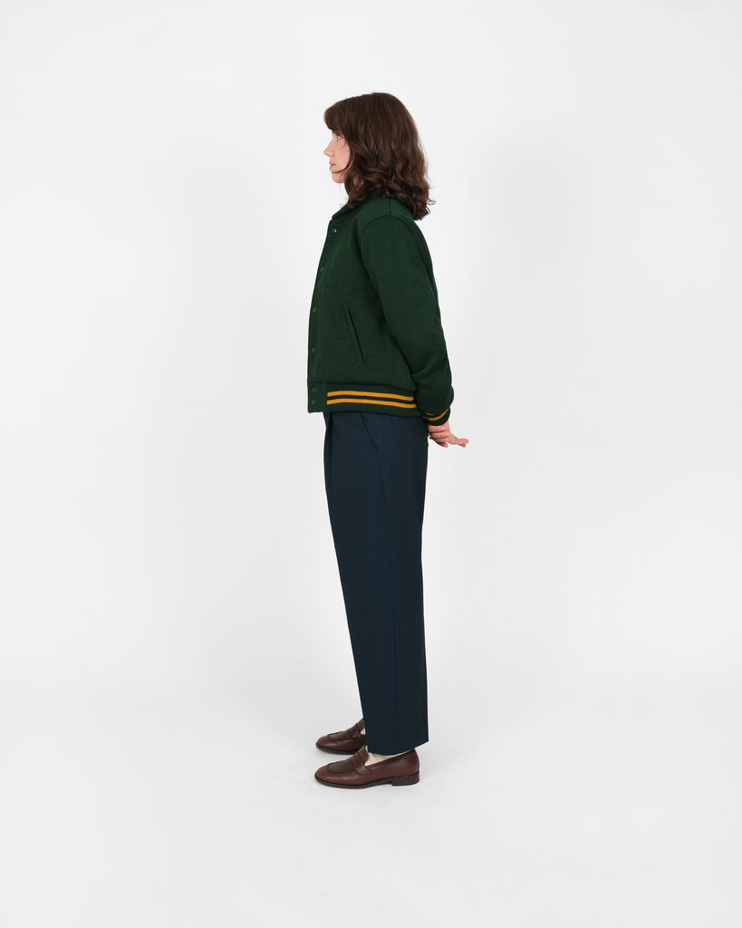 Women's Knit Club Jacket - Pine