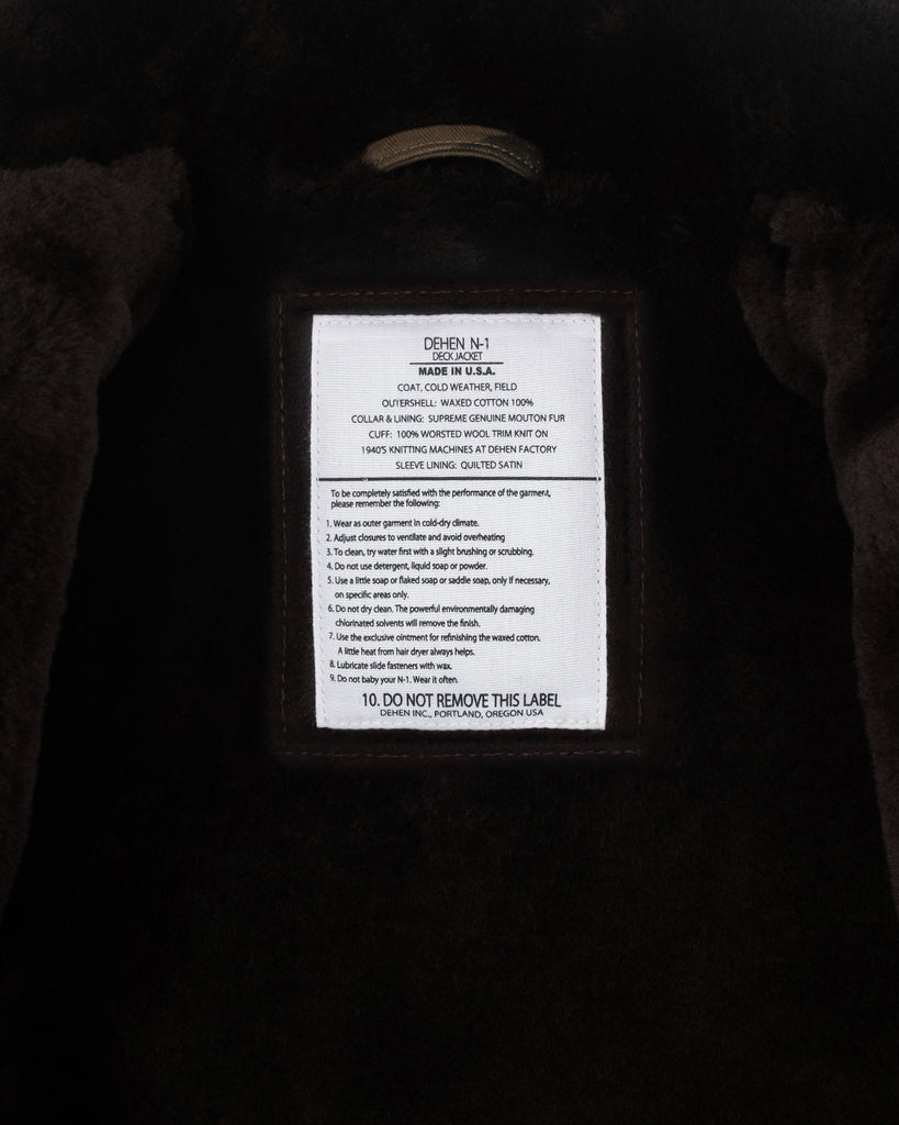 N-1 Deck Jacket - Darkwood Camouflage