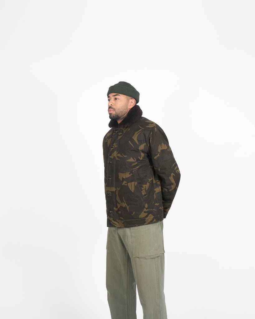 N-1 Deck Jacket - Darkwood Camouflage