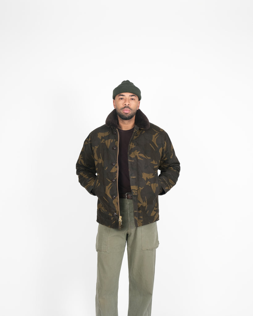 N-1 Deck Jacket - Darkwood Camouflage