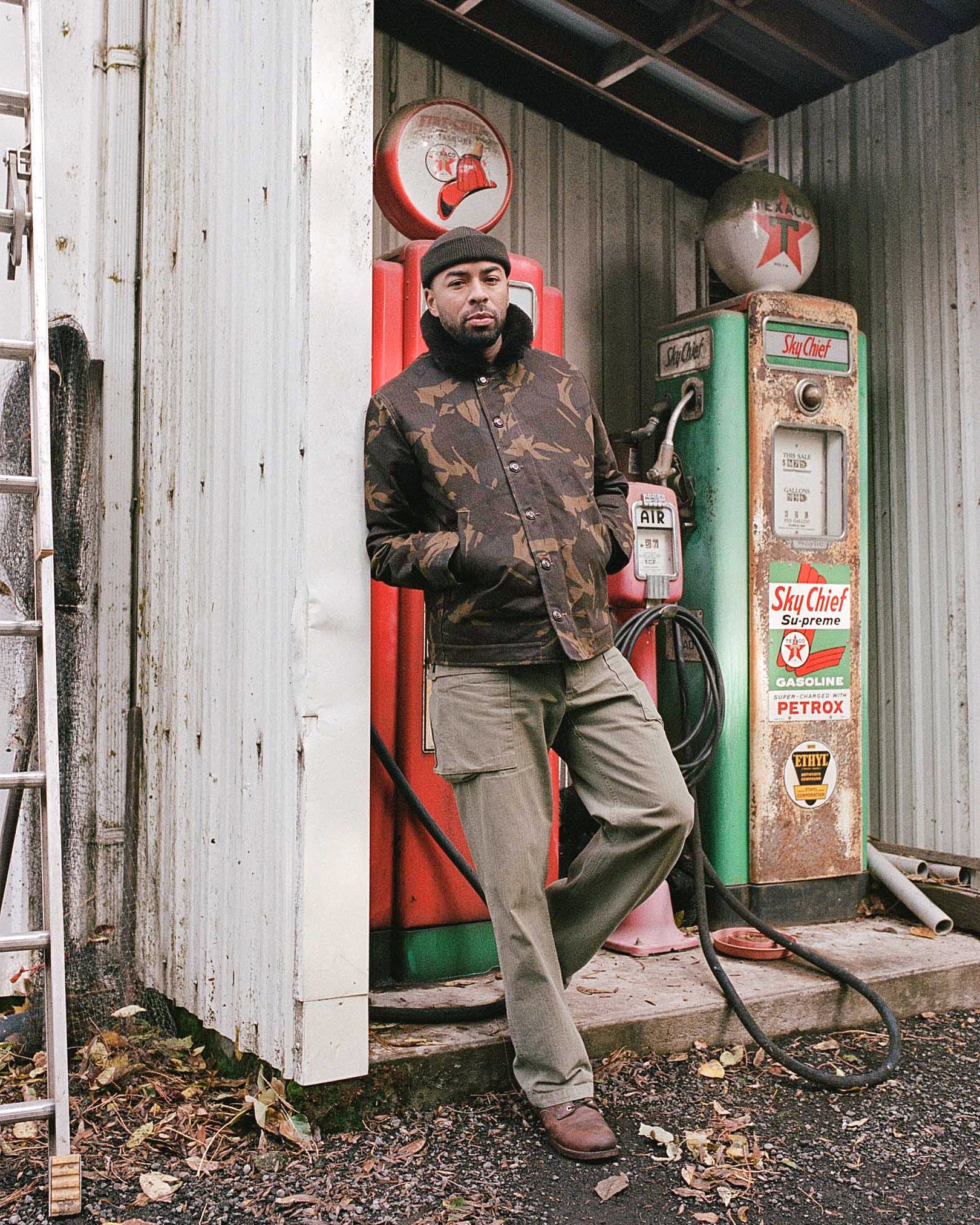 N-1 Deck Jacket - Darkwood Camouflage – Dehen 1920