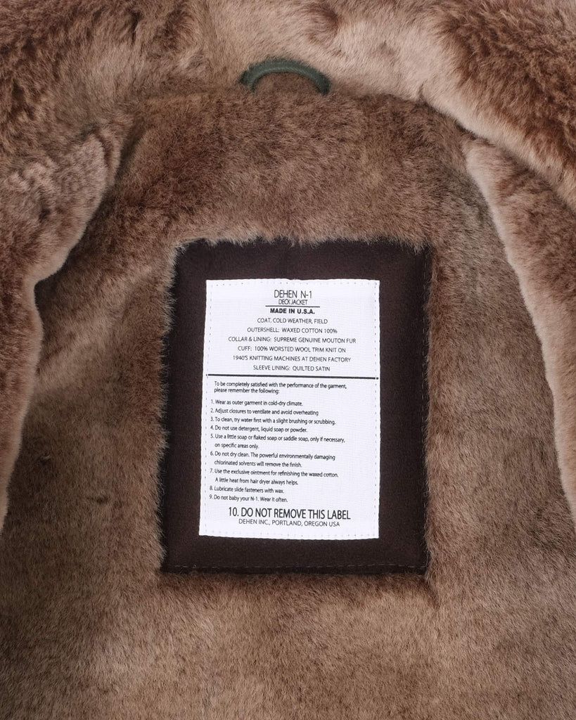 N-1 Deck Jacket - Spruce / Kodiak