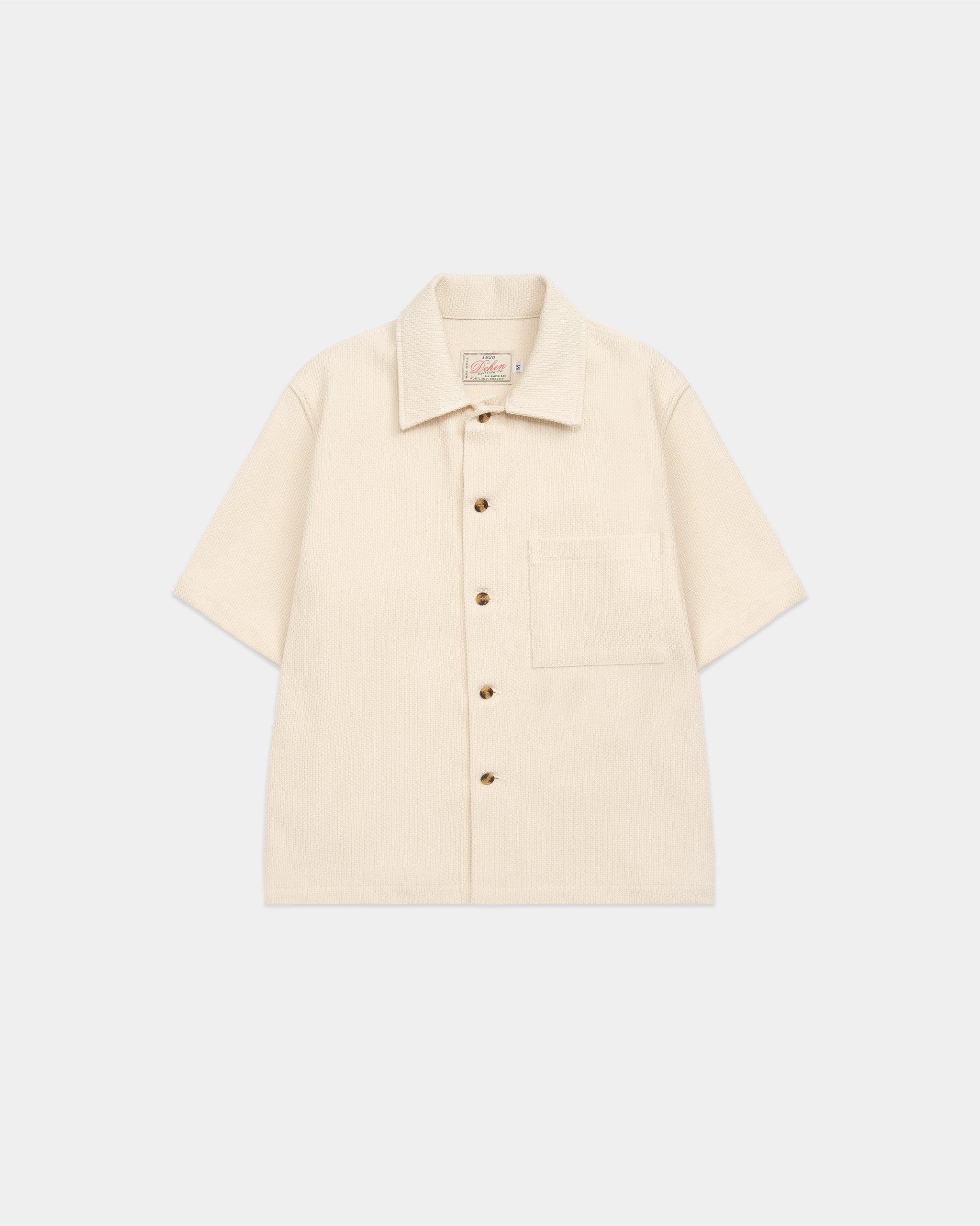 Lounge Shirt - Natural Sashi-Ori – Dehen 1920