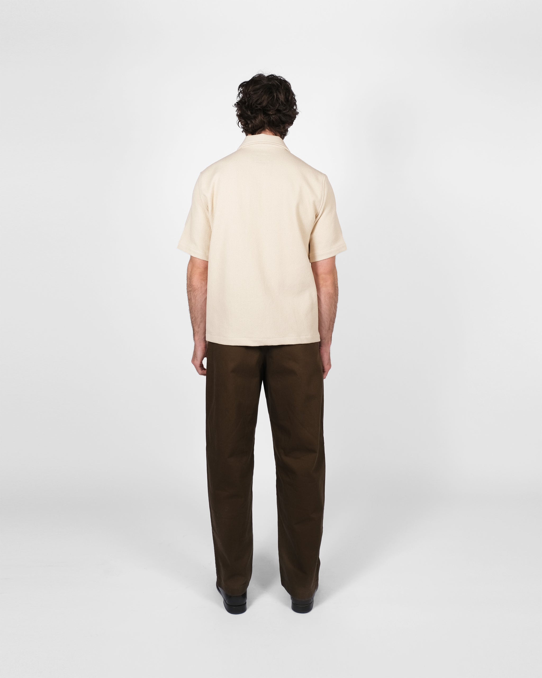 Lounge Shirt - Natural Sashi-Ori – Dehen 1920