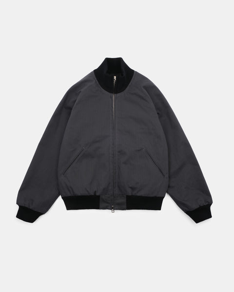Pilot Jacket - Slate Dry Waxed Cotton – Dehen 1920