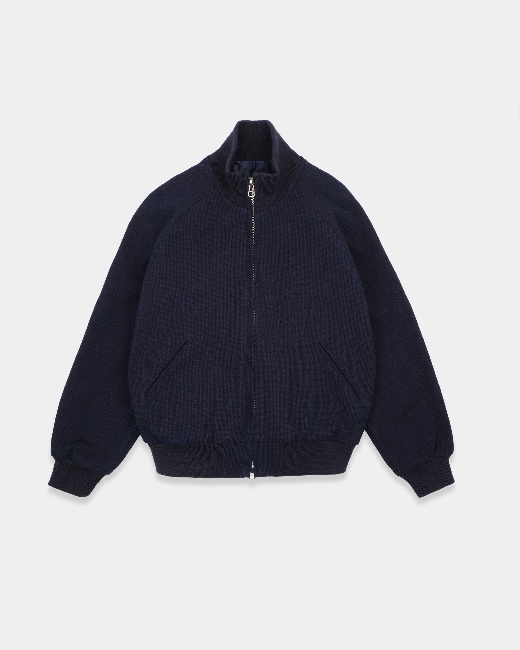 Pilot Jacket - Indigo Sashi-Ori – Dehen 1920