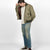 Pilot Jacket - Sage Dry Waxed Cotton - View 5