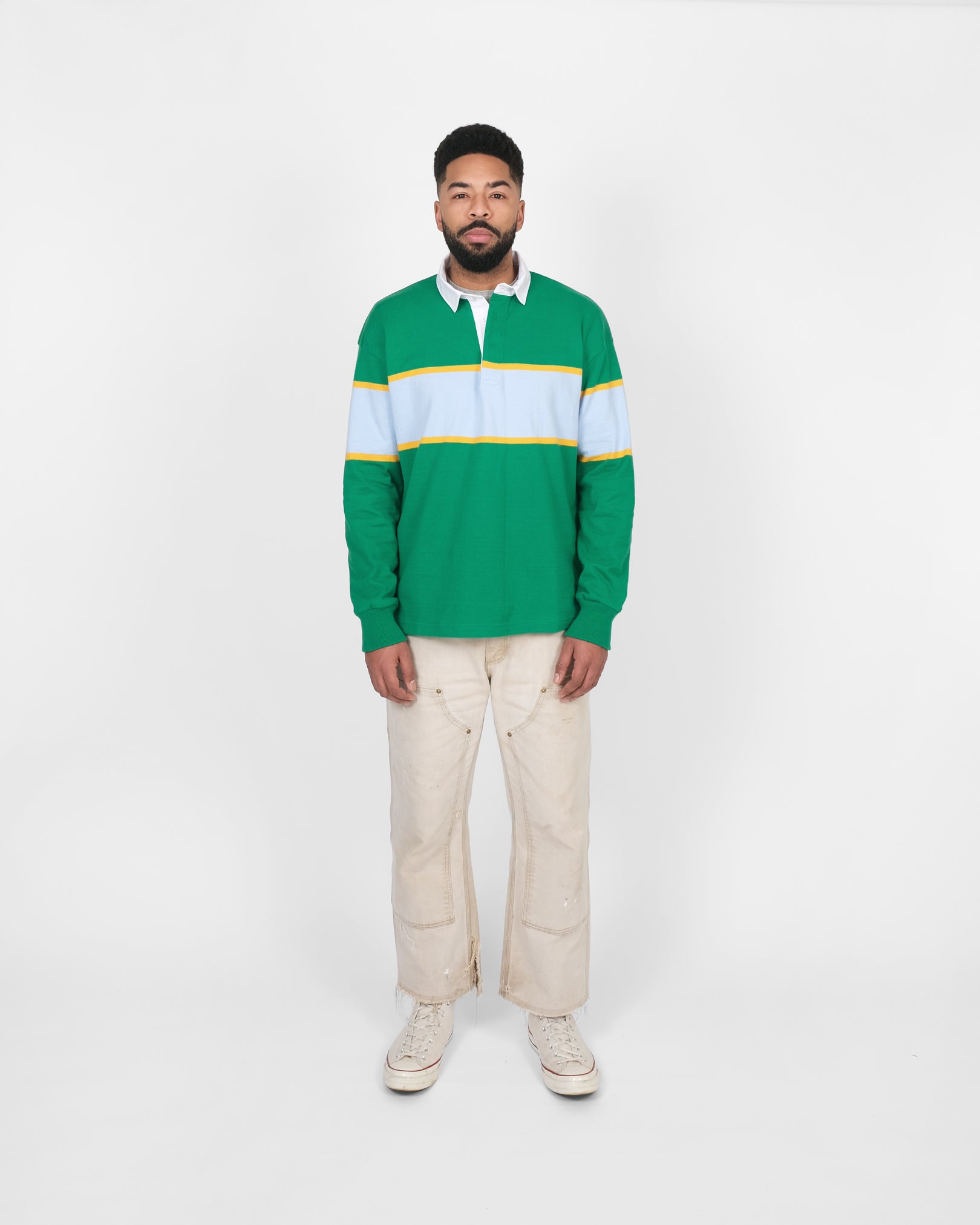 Portland Rugby Shirt - Kelly Green – Dehen 1920