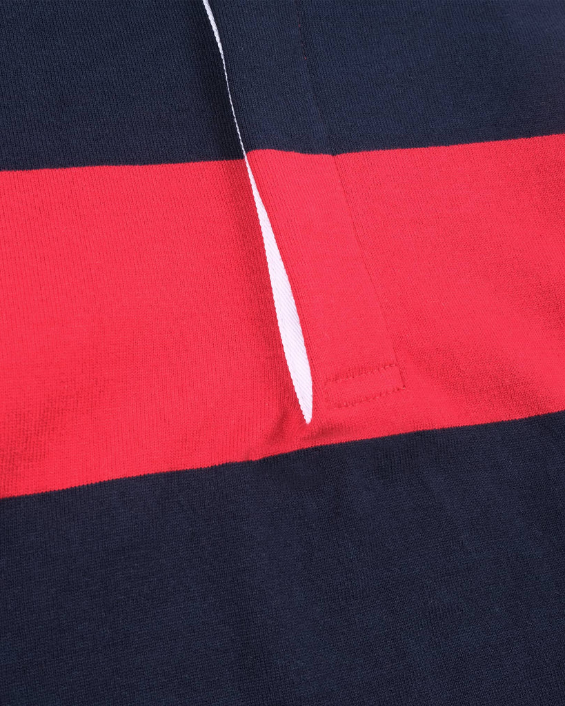 Rugby Shirt -Navy / Red