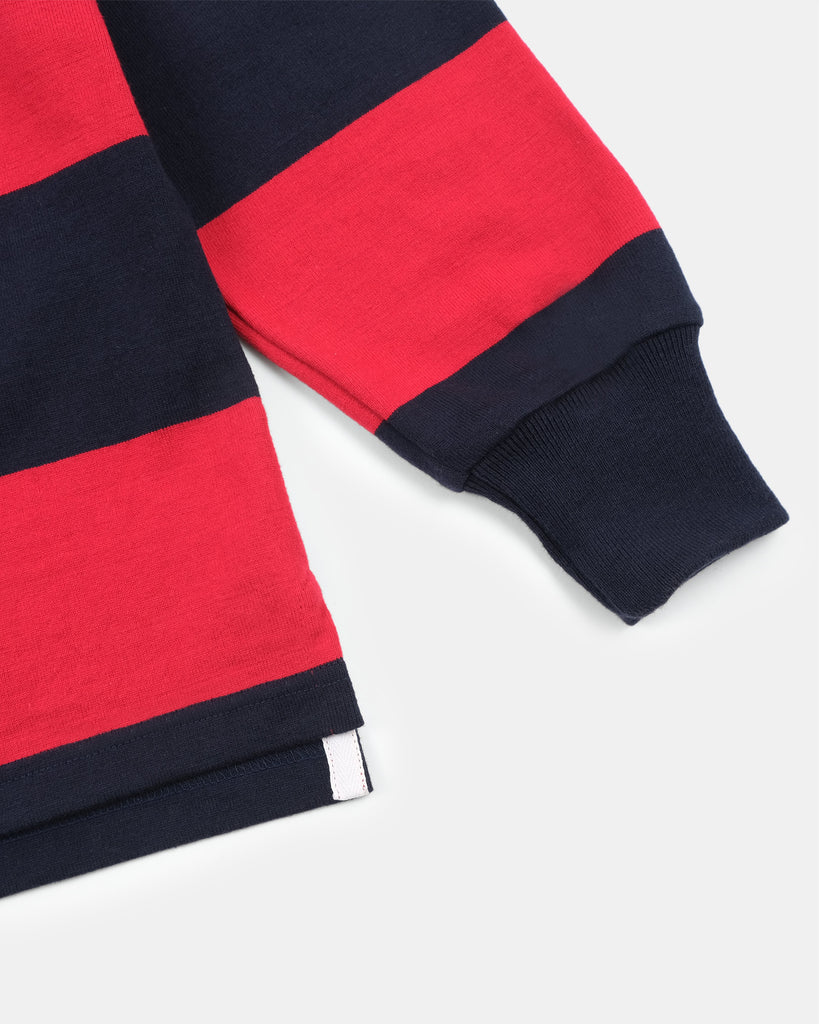 Rugby Shirt -Navy / Red